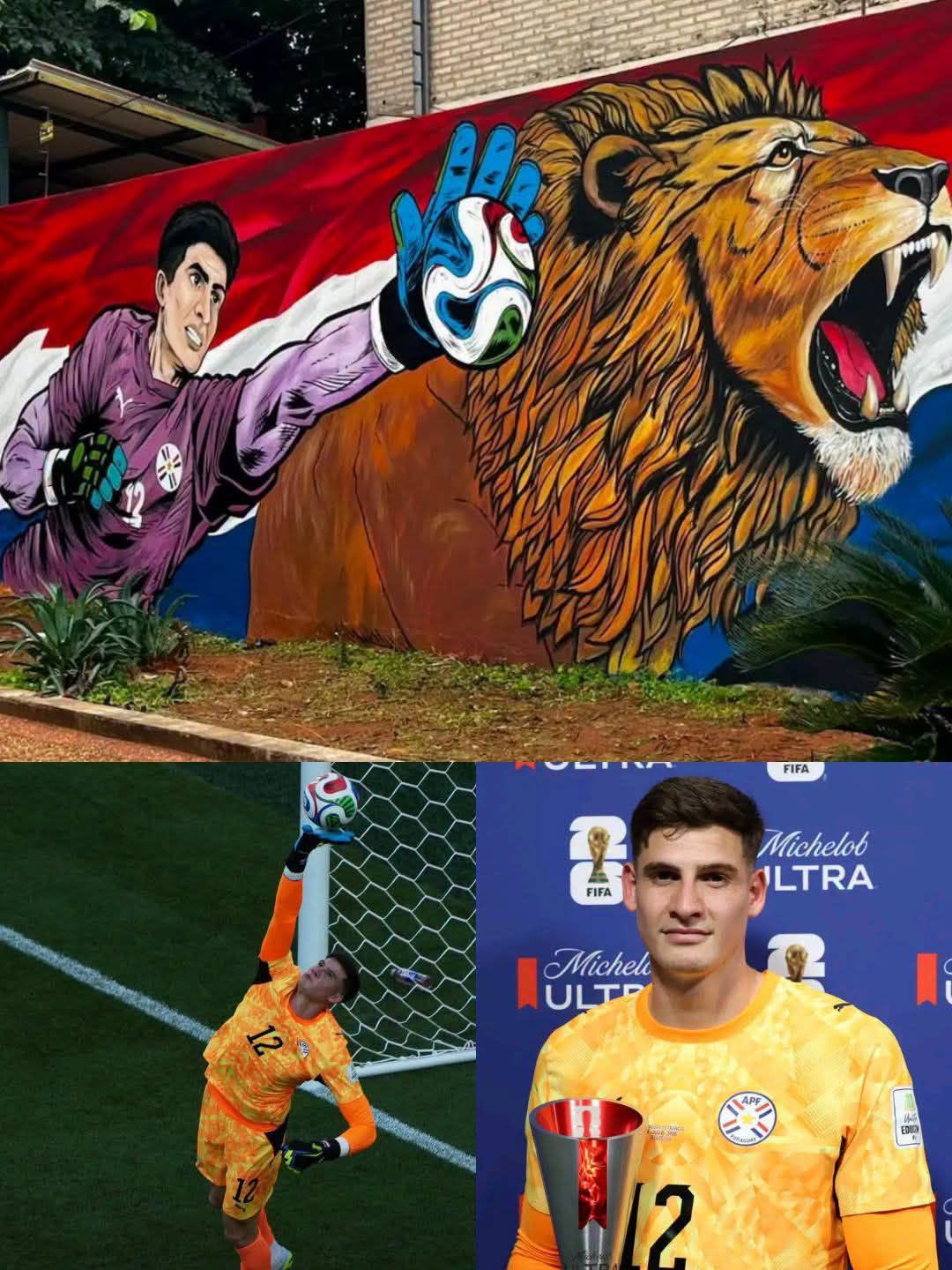 🇵🇾❤️ ¡"VENCER O MORIR"! EL HERMOSO MURAL PARA ORLANDO GILL
